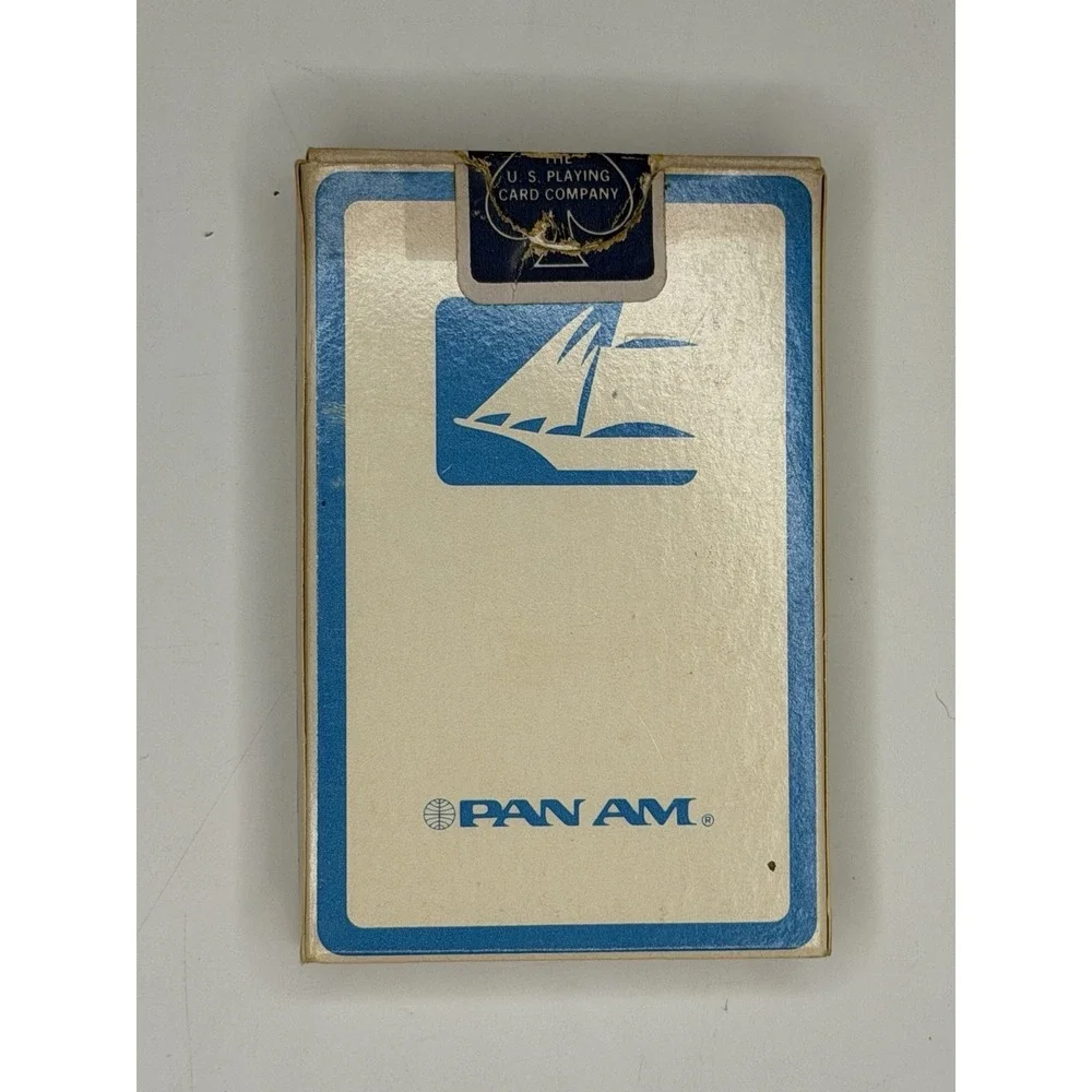 Vintage Pan Am Airlines Playing Cards – Original Deck – Aviation Memorabilia